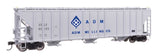 55' Evans 4780 Covered Hopper - Ready To Run -- ADM-Milling UELX #60155-1