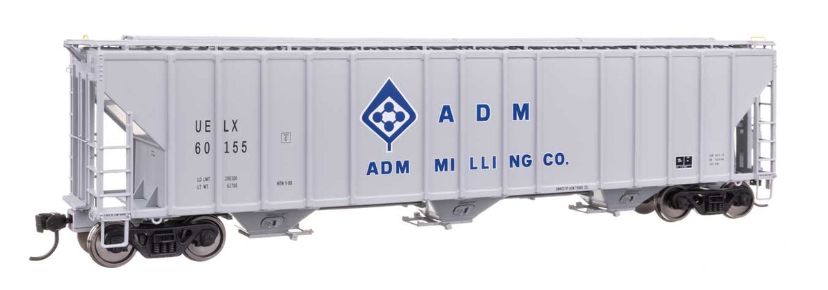 55' Evans 4780 Covered Hopper - Ready To Run -- ADM-Milling UELX #60155-2