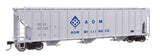 55' Evans 4780 Covered Hopper - Ready To Run -- ADM-Milling UELX #60155-2