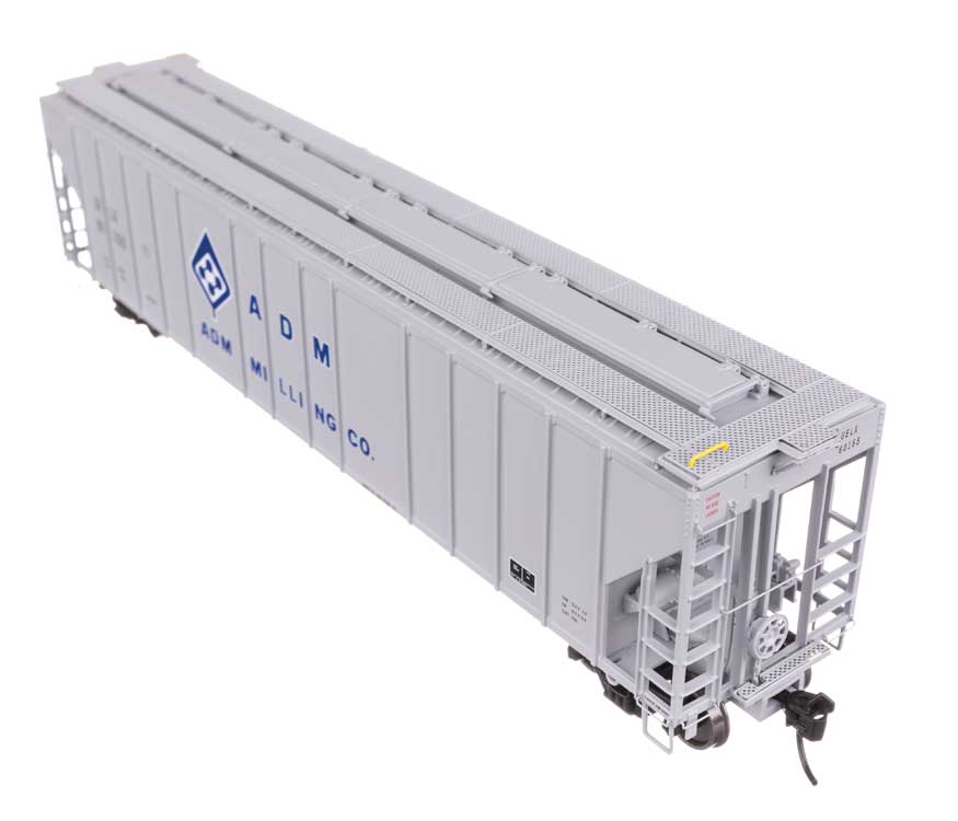 55' Evans 4780 Covered Hopper - Ready To Run -- ADM-Milling UELX #60155-5