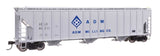 55' Evans 4780 Covered Hopper - Ready To Run -- ADM-Milling UELX #60211-2