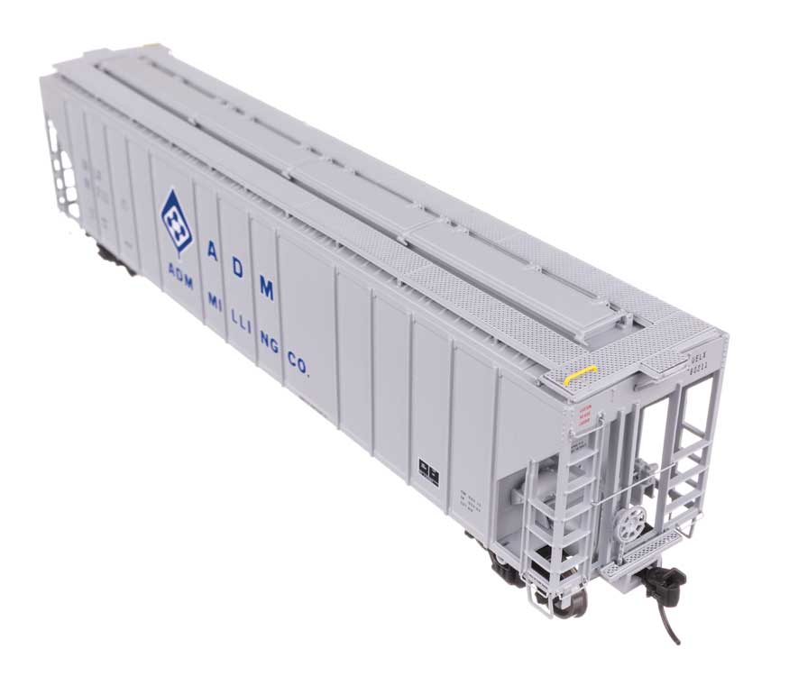 55' Evans 4780 Covered Hopper - Ready To Run -- ADM-Milling UELX #60211-5