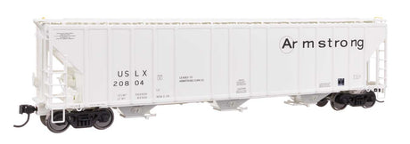 55' Evans 4780 Covered Hopper - Ready To Run -- Armstrong USLX #20804-1