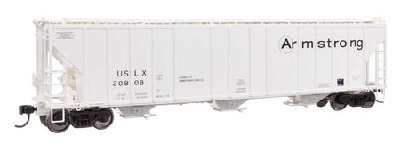 55' Evans 4780 Covered Hopper - Ready To Run -- Armstrong USLX #20808-1