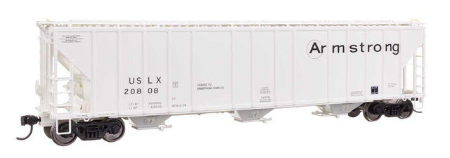 55' Evans 4780 Covered Hopper - Ready To Run -- Armstrong USLX #20808-1