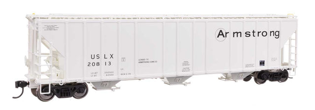 55' Evans 4780 Covered Hopper - Ready To Run -- Armstrong USLX #20813-1