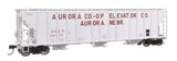55' Evans 4780 Covered Hopper - Ready To Run -- Aurora Coop USLX #26116-1
