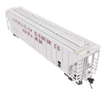 55' Evans 4780 Covered Hopper - Ready To Run -- Aurora Coop USLX #26120-5