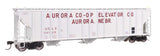 55' Evans 4780 Covered Hopper - Ready To Run -- Aurora Coop USLX #26129-2