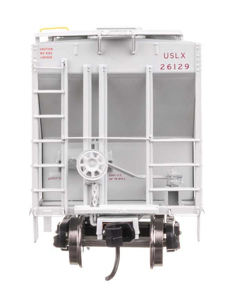 55' Evans 4780 Covered Hopper - Ready To Run -- Aurora Coop USLX #26129-3