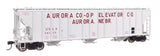 55' Evans 4780 Covered Hopper - Ready To Run -- Aurora Coop USLX #26135-1