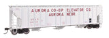 55' Evans 4780 Covered Hopper - Ready To Run -- Aurora Coop USLX #26135-2