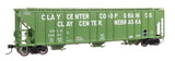 55' Evans 4780 Covered Hopper - Ready To Run -- Clay Center USLX #26283-1