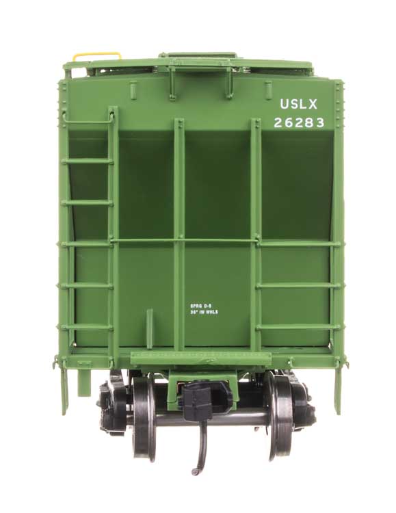 55' Evans 4780 Covered Hopper - Ready To Run -- Clay Center USLX #26283-4