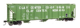 55' Evans 4780 Covered Hopper - Ready To Run -- Clay Center USLX #26288-2