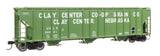 55' Evans 4780 Covered Hopper - Ready To Run -- Clay Center USLX #26291-2