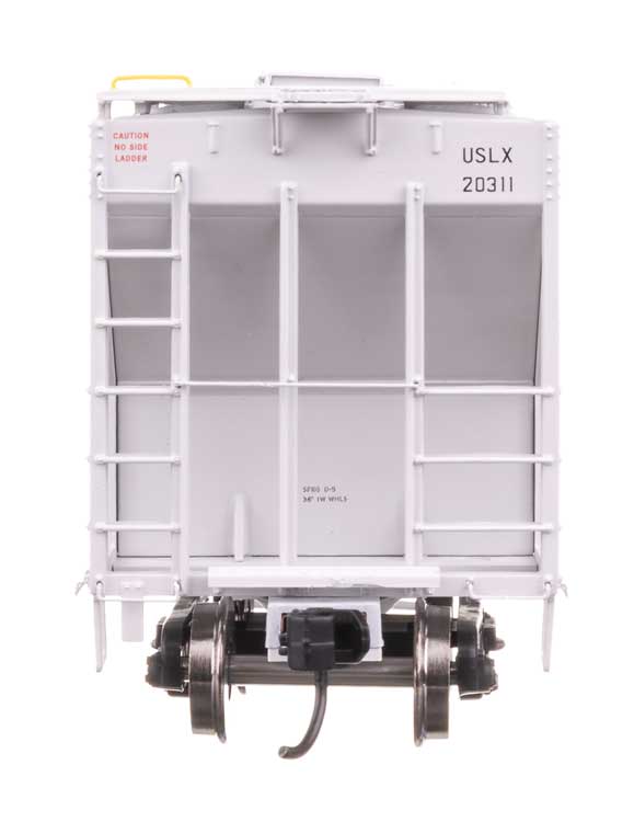 55' Evans 4780 Covered Hopper - Ready To Run -- FMC USLX #20311-4