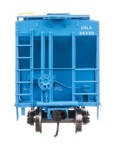 55' Evans 4780 Covered Hopper - Ready To Run -- Greenwood USLX #26330-3