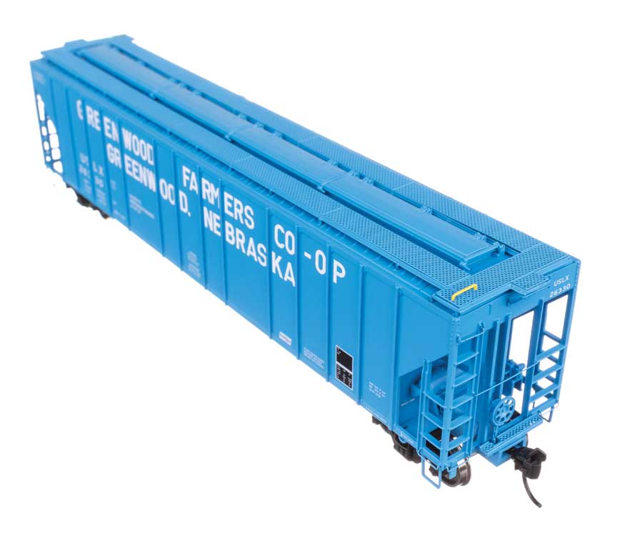 55' Evans 4780 Covered Hopper - Ready To Run -- Greenwood USLX #26330-5