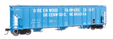 55' Evans 4780 Covered Hopper - Ready To Run -- Greenwood USLX #26336-2