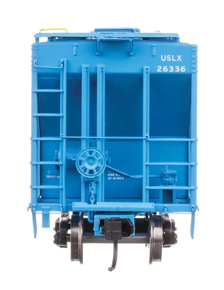 55' Evans 4780 Covered Hopper - Ready To Run -- Greenwood USLX #26336-3
