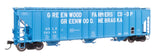 55' Evans 4780 Covered Hopper - Ready To Run -- Greenwood USLX #26339-1