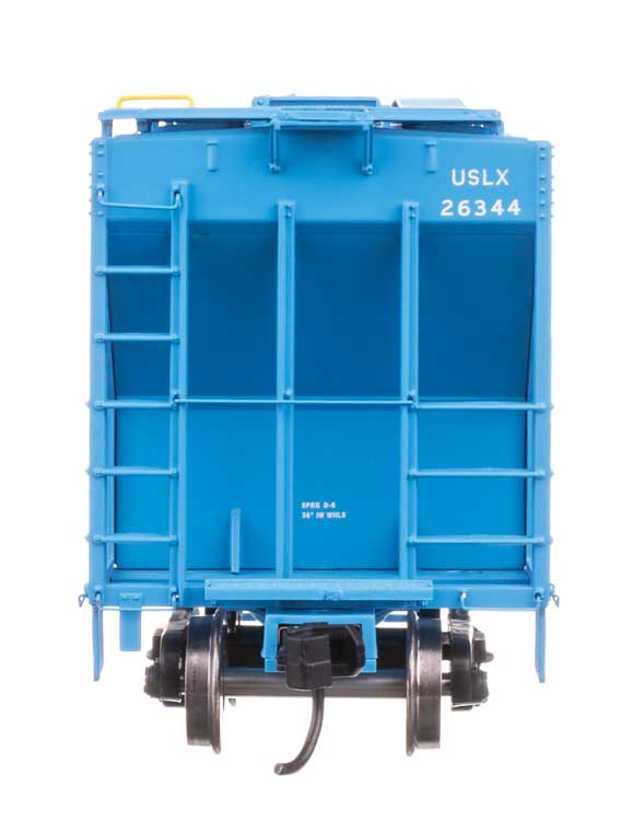 55' Evans 4780 Covered Hopper - Ready To Run -- Greenwood USLX #26344-4