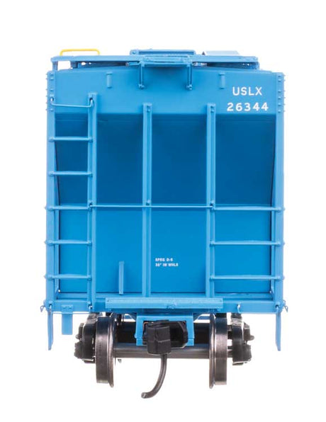 55' Evans 4780 Covered Hopper - Ready To Run -- Greenwood USLX #26344-4