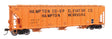 55' Evans 4780 Covered Hopper - Ready To Run -- Hampton Co-op USLX #26261-1