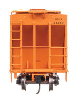 55' Evans 4780 Covered Hopper - Ready To Run -- Hampton Co-op USLX #26263-4