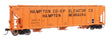 55' Evans 4780 Covered Hopper - Ready To Run -- Hampton Co-op USLX #26264-1