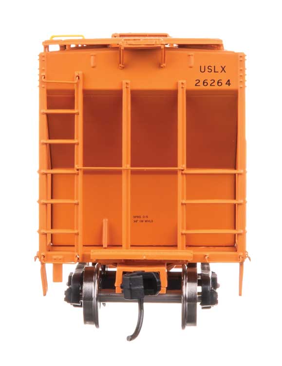 55' Evans 4780 Covered Hopper - Ready To Run -- Hampton Co-op USLX #26264-4