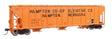 55' Evans 4780 Covered Hopper - Ready To Run -- Hampton Co-op USLX #26265-1