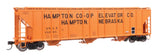 55' Evans 4780 Covered Hopper - Ready To Run -- Hampton Co-op USLX #26265-2