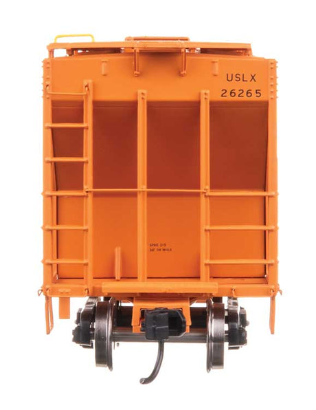 55' Evans 4780 Covered Hopper - Ready To Run -- Hampton Co-op USLX #26265-4