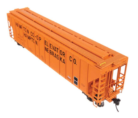 55' Evans 4780 Covered Hopper - Ready To Run -- Hampton Co-op USLX #26265-5
