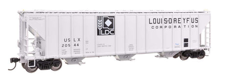 55' Evans 4780 Covered Hopper - Ready To Run -- Louis Dreyfus USLX #20544-1