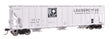 55' Evans 4780 Covered Hopper - Ready To Run -- Louis Dreyfus USLX #20573-1