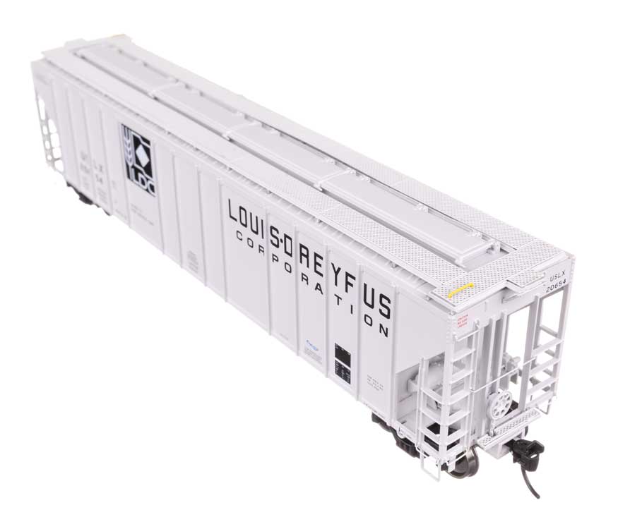 55' Evans 4780 Covered Hopper - Ready To Run -- Louis Dreyfus USLX #20654-5