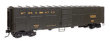 NYC-Style Express Boxcar Troop Sleeper Conversion - Ready to Run -- St. Louis-San Francisco #455 (green, Frisco Lettering)-1