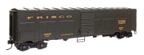 NYC-Style Express Boxcar Troop Sleeper Conversion - Ready to Run -- St. Louis-San Francisco #455 (green, Frisco Lettering)-1