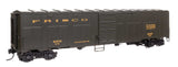 NYC-Style Express Boxcar Troop Sleeper Conversion - Ready to Run -- St. Louis-San Francisco #455 (green, Frisco Lettering)-2