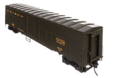 NYC-Style Express Boxcar Troop Sleeper Conversion - Ready to Run -- St. Louis-San Francisco #455 (green, Frisco Lettering)-4