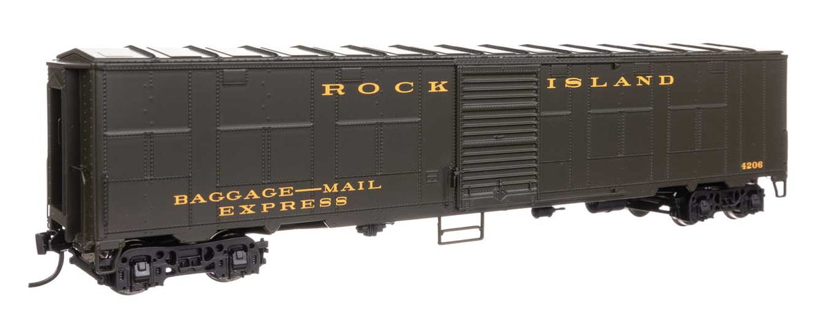 NYC-Style Express Boxcar Troop Sleeper Conversion - Ready to Run -- Rock Island #4206-2