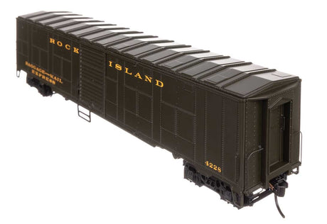 NYC-Style Express Boxcar Troop Sleeper Conversion - Ready to Run -- Rock Island #4228-4