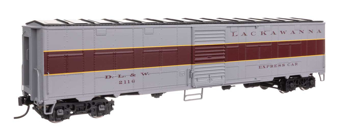 NYC-Style Express Boxcar Troop Sleeper Conversion - Ready to Run -- Delaware, Lackawanna & Western #2116-1