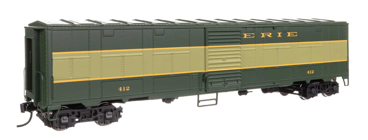 NYC-Style Express Boxcar Troop Sleeper Conversion - Ready to Run -- Erie #412-2