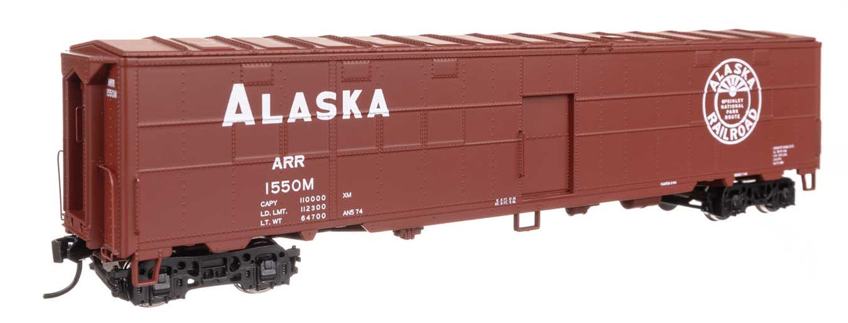 CBQ-Style Express Boxcar Troop Kitchen Conversion - Ready to Run -- Alaska #1550M-2