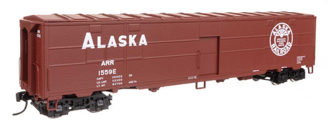 CBQ-Style Express Boxcar Troop Kitchen Conversion - Ready to Run -- Alaska #1559E-2