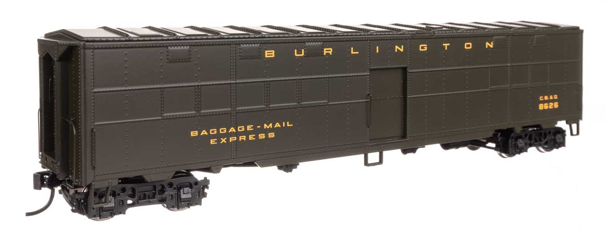 CBQ-Style Express Boxcar Troop Kitchen Conversion - Ready to Run -- Chicago, Burlington & Quincy #8626-1